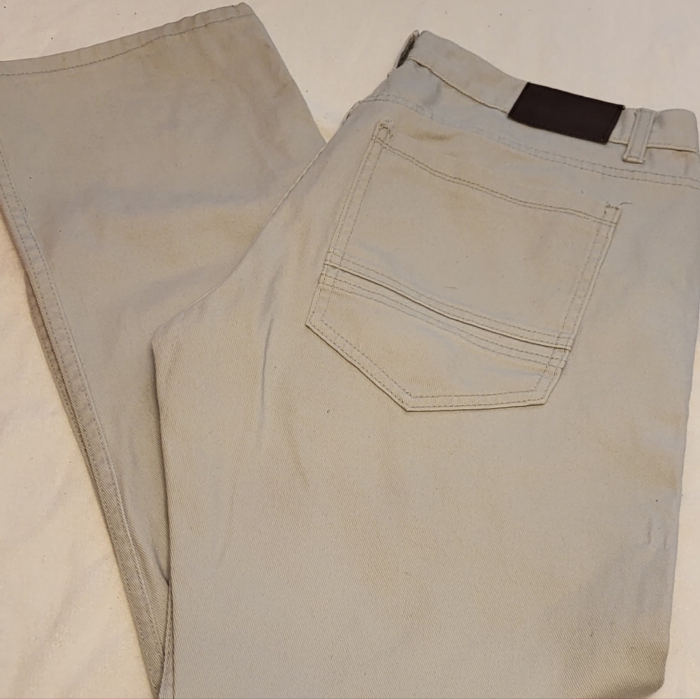 PM. Society  premium denim  kahki jeans size 38 X 32